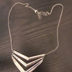 Silver Bar Necklace